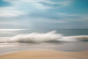 Holger Nimtz: Waves II - Exponat der Ausstellung 'Dem weißen Tanz der Wellen - Über die Faszination des Meeres' im Heinrich-Heine-Institut | © Holger Nimtz