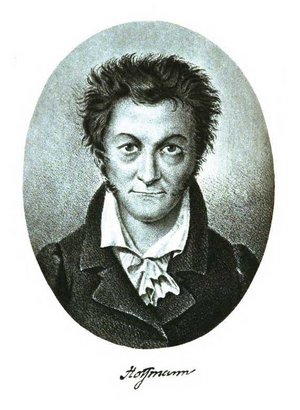 Ernst Theodor Amadeus Hoffmann (1776-1822) war ein deutscher Jurist. Er war zugleich auch Schriftsteller, Komponist, Kapellmeister, Musikkritiker und Zeichner.