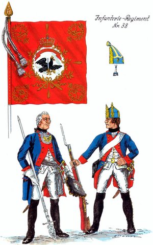 Infanterie-Regiment Nr. 38 der alten preußischen Armee
