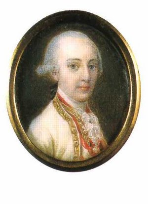 Friedrich Josias von Sachsen-Coburg-Saaalfeld (1737-1815) war kaiserlicher Feldmarschall und Befehlshaber der Truppen in den österreichischen Niederlanden zwischen 1792 und 1794.  Nach der Niederlage von Fleures zog er sich ins Privatleben zurück.