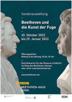 Ausstellungsplakat »Beethoven und die Fuge«