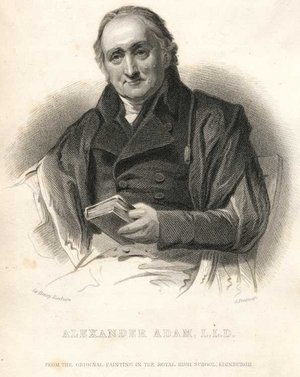 Adam, Alexander Alexander Adam (1741-1809) war englisch-schottischer Philologe und Lehrer des Schriftstellers Sir Walter Scott.