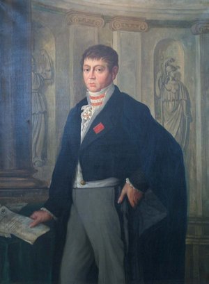 Anton Maria Karl von Belderbusch (1758-1820) war von 1804 bis 1814 Maire und bis 1816 Bürgermeister von Bonn. Ab 1816 wurde er Landrat des Kreises Bonn.