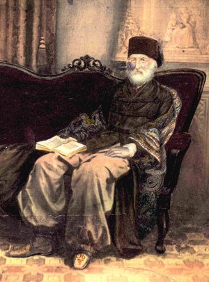 Herrmann von Pückler-Muskau (1785-1871) in orientalischer Tracht