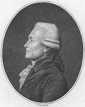 Emmanuel Marie Michel Philippe Fréteau de Saint-Just (1745-1794) war ein französischer Jurist und Revolutionspolitiker. Zweimal stand er der Nationalversammlung als Präsident vor.