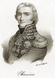 André Masséna (1758-1817) führte das Kommando über die Zürich-Armee und später über die Italienarmee des Konsuls Bonaparte. Seit dem Jahre 1810 führte den Krieg auf der iberischen Halbinsel. Im Jahre 1811 wurde er durch Marschall Marmont abgelöst André Masséna (1758-1817) führte das Kommando über die Zürich-Armee und später über die Italienarmee des Konsuls Bonaparte. Seit dem Jahre 1810 führte den Krieg auf der iberischen Halbinsel. Im Jahre 1811 wurde er durch Marschall Marmont abgelöst