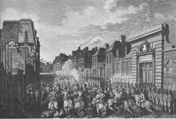 Ausschreitungen in Saint Antoine am 28.04.1789