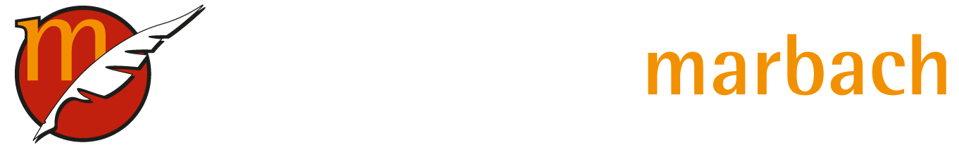 Das Logo der Stadt Marbach am Neckar