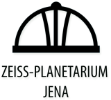 Das Logo des Zeiss-Planetariums in Jena.