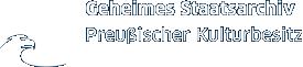 Logo des Geheimen Staatsarchivs Preußischer Kulturbesitz (GStA PK)